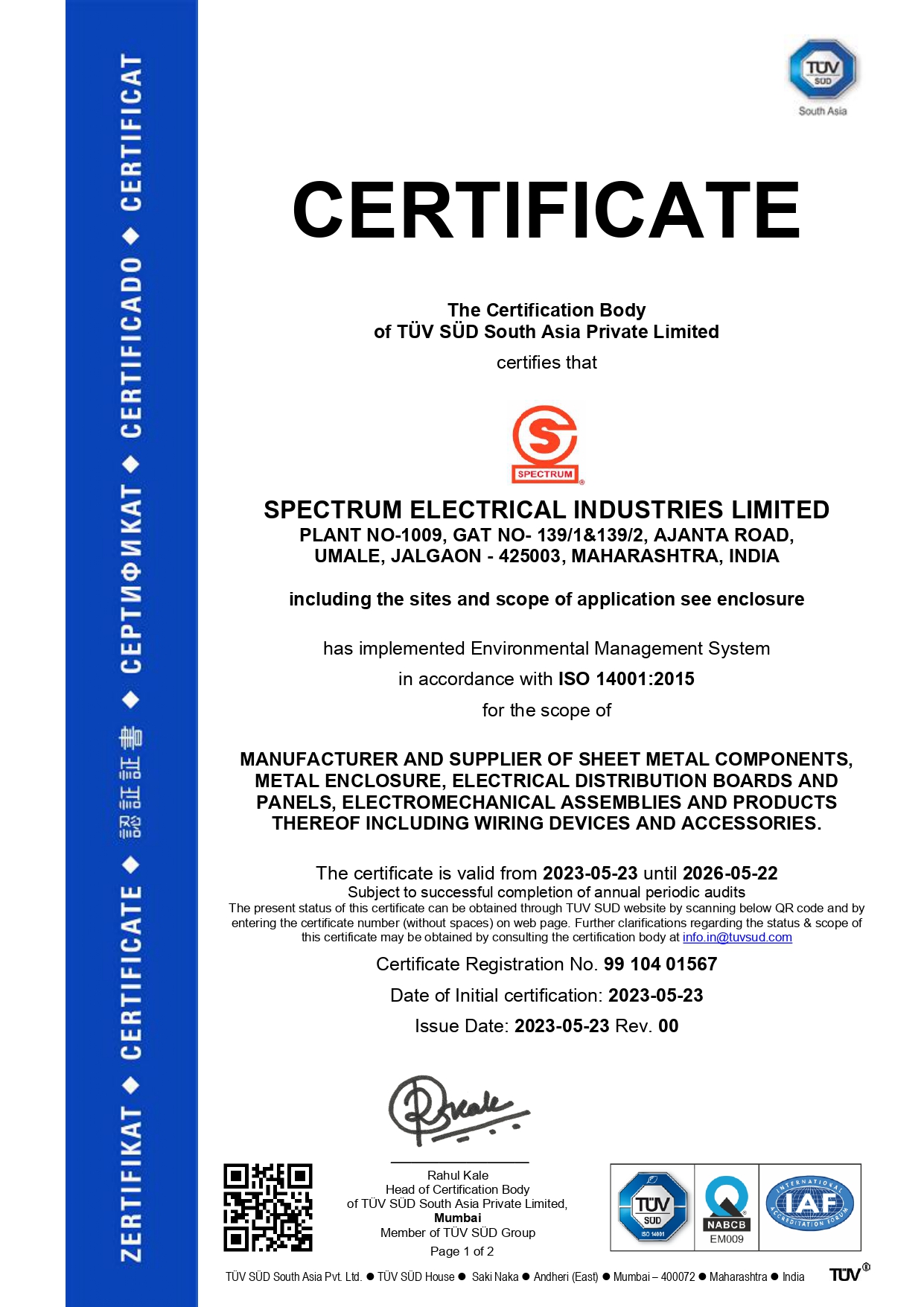 ISO 14001:2015